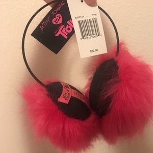Betsey Johnson trolls ear muffs
